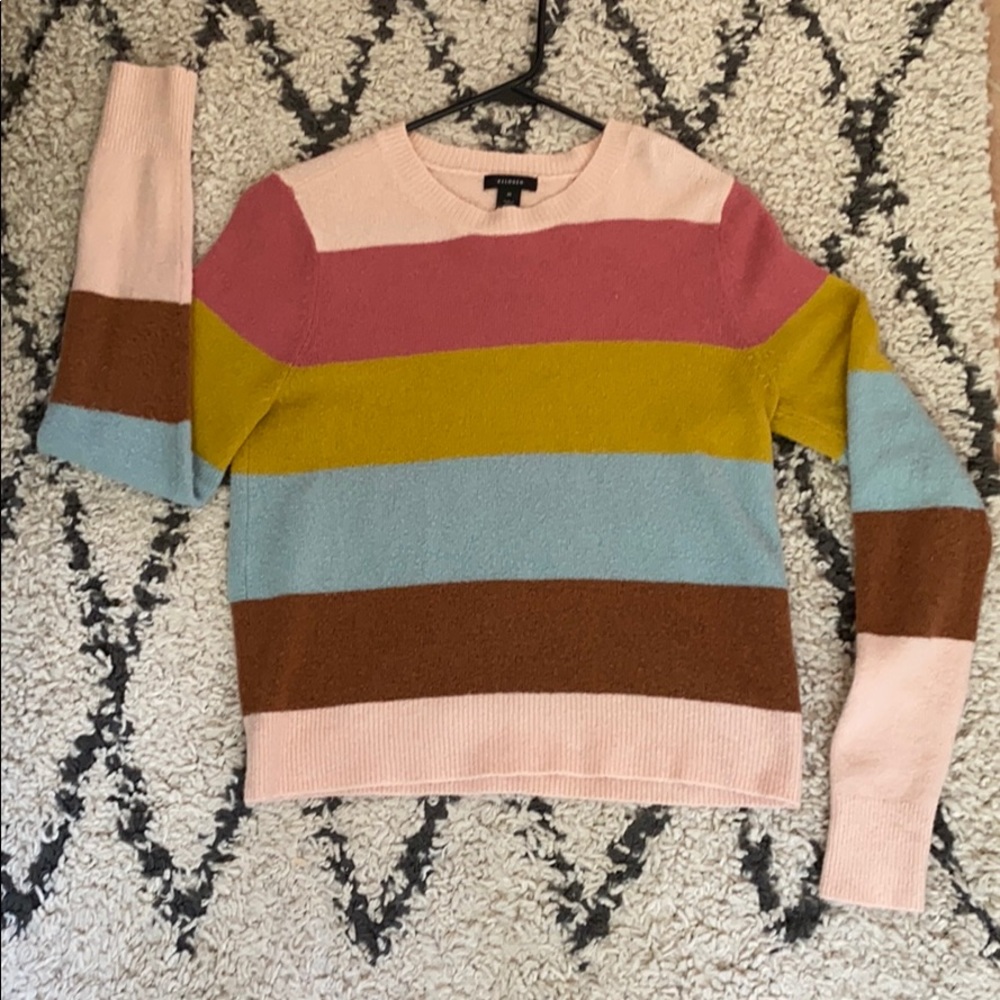 Halogen striped sweater